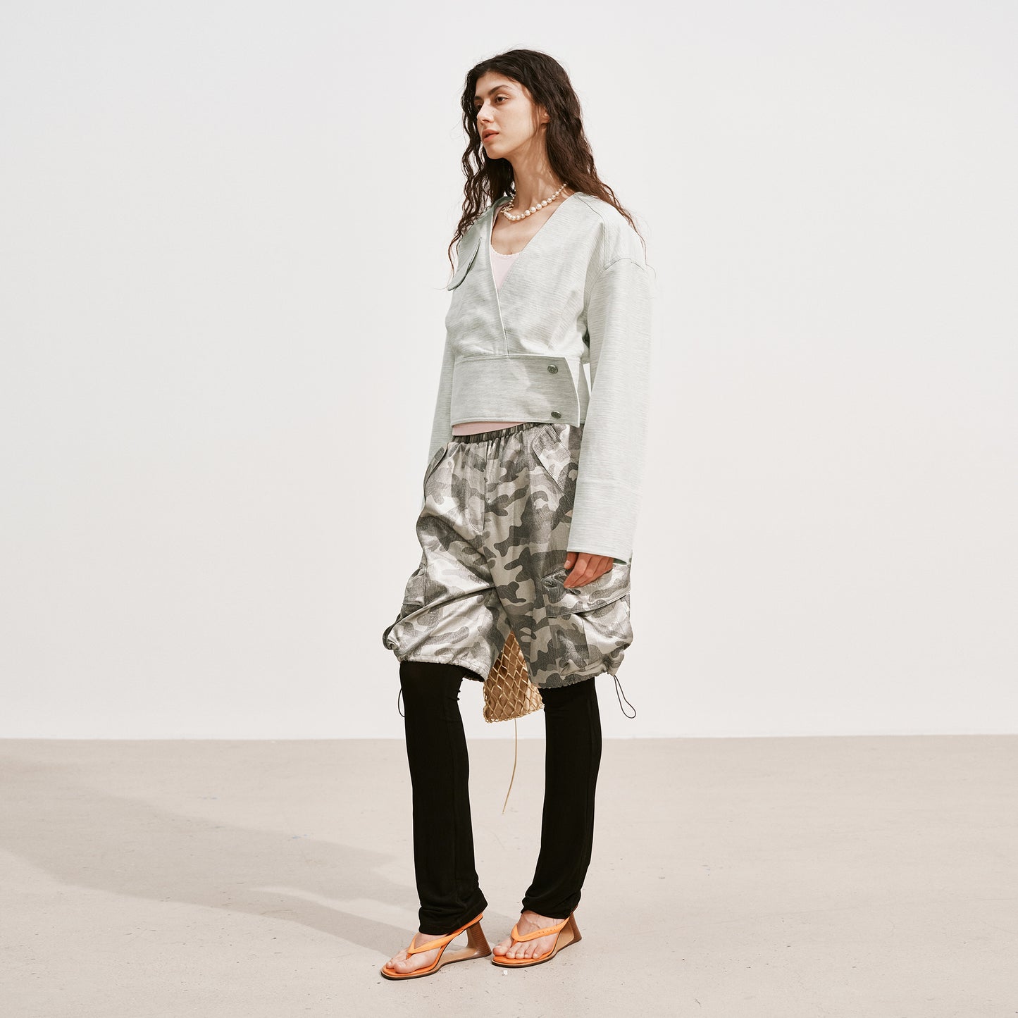 Medium Well V-neck Jacket