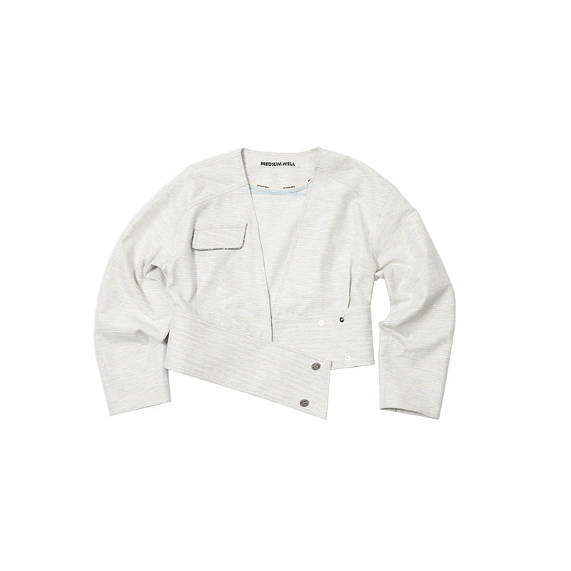 Medium Well V-neck Jacket