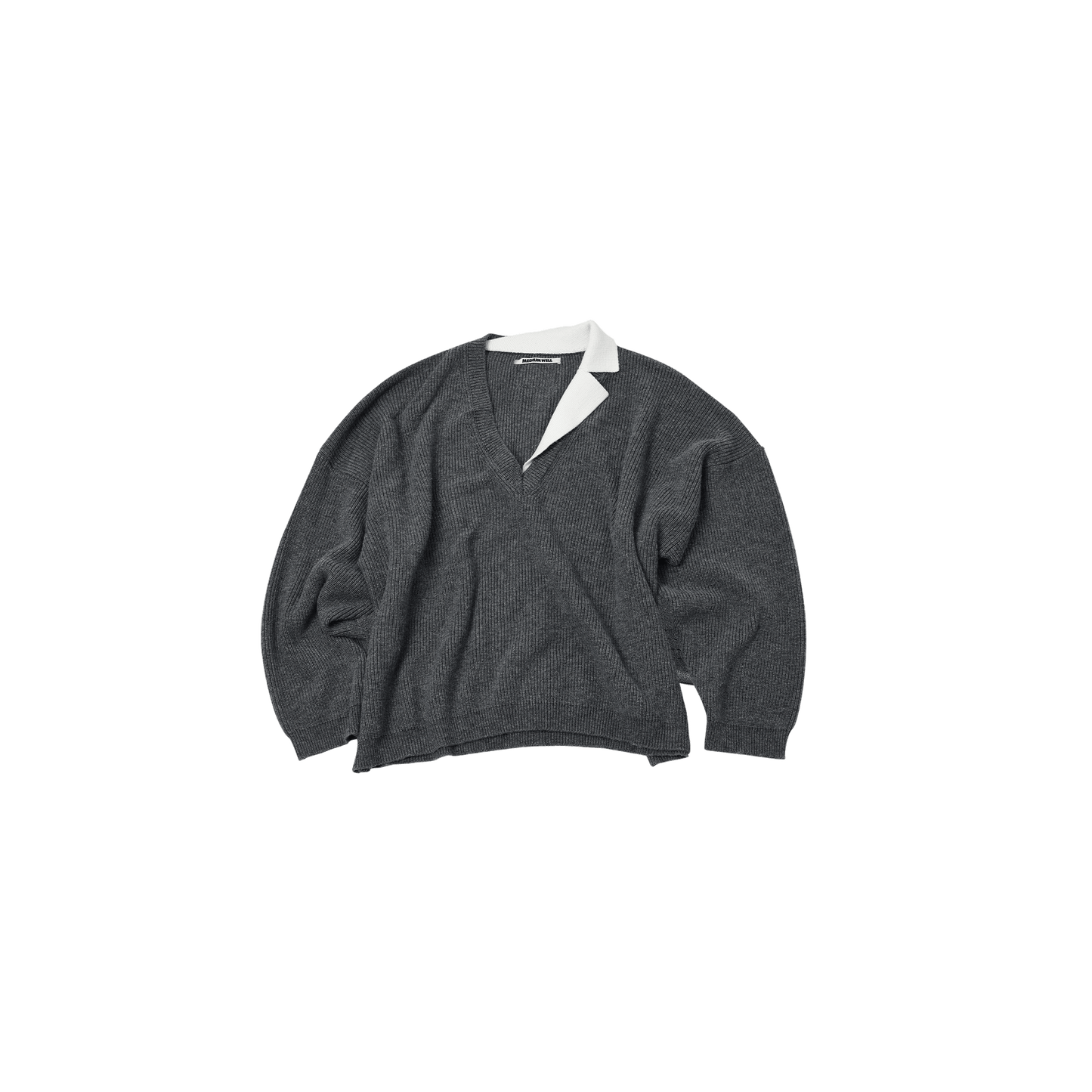 Medium Well Oversize V-neck Sweater