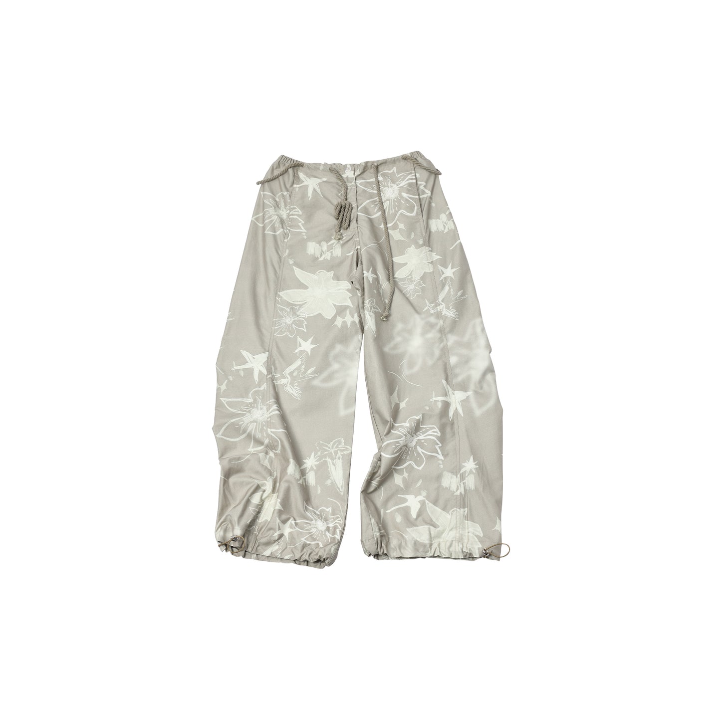 Medium Well Floral Parachute Pants