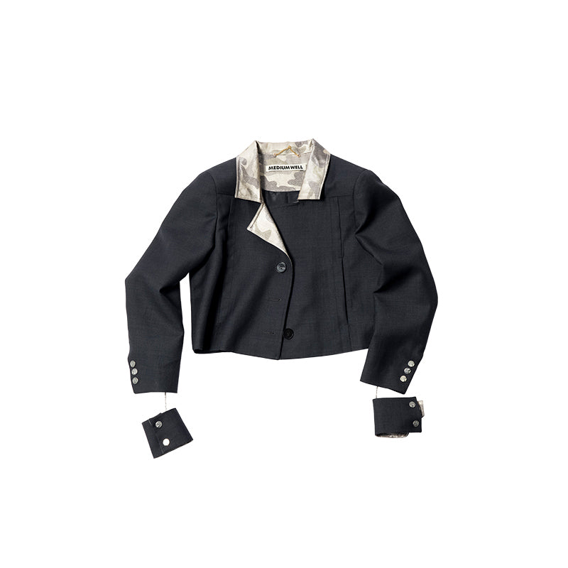 Medium Well Blazer in Wool Tailoring