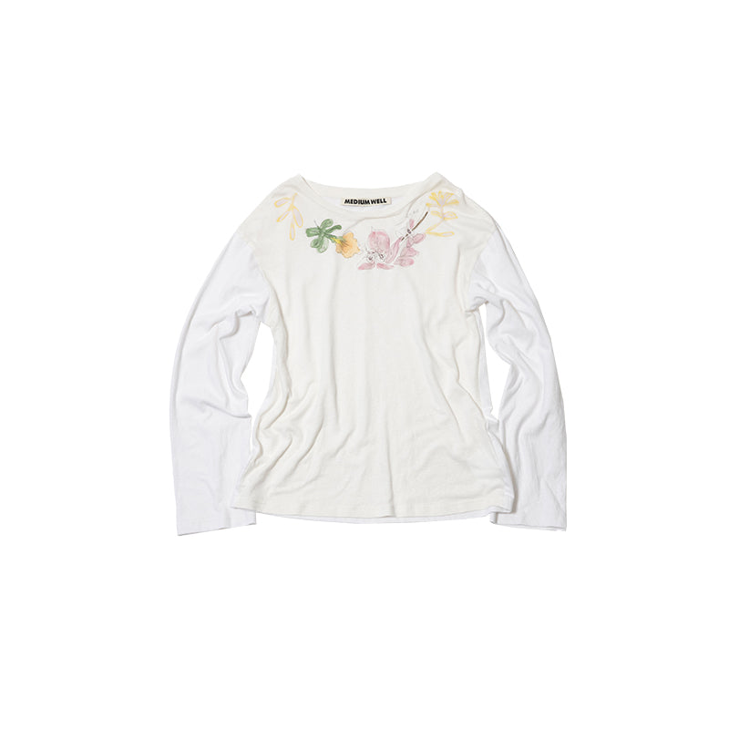Medium Well Linen Printed T-shirt